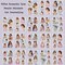 90Pcs Scrapbook People Stickers for Journaling (Romantic Time) 3.66 x 4.9 x 0.1 inches